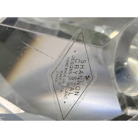 Shannon Irish Handmade Crystal Swan Paperweights Set Of Two - Picture 5 of 5